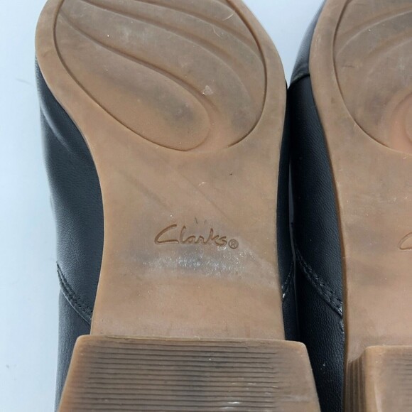 Clarks Collection Juliet Palm Loafer Women's 7.5 M Black Casual Shoe Comfort - Picture 6 of 9